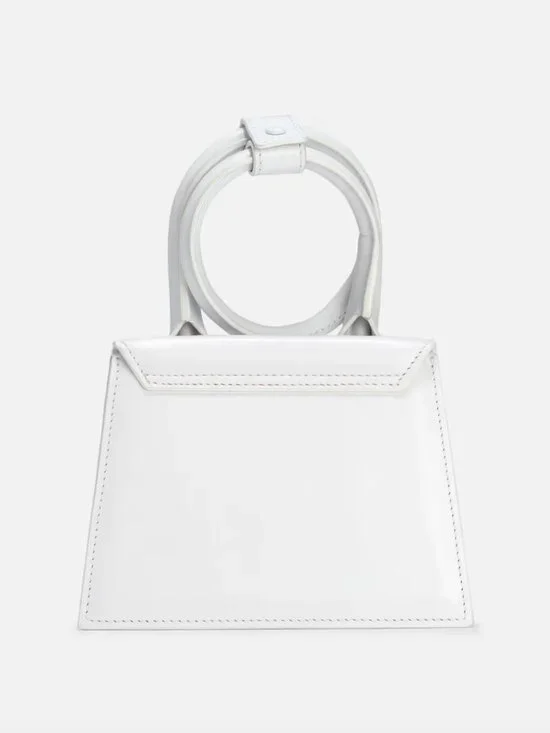 Jacquemus Le Chiquito Noeud Bag, White - Picture 5 of 12